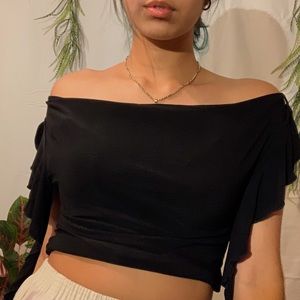 Vintage black blouse